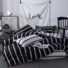 13 5x6 Duvet Cover Set – Soft Duvet Cover, Bedsheet & 2 Pillowcases Complete Bedding Set
