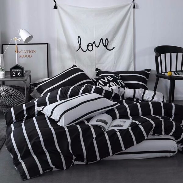 13 5x6 Duvet Cover Set – Soft Duvet Cover, Bedsheet & 2 Pillowcases Complete Bedding Set