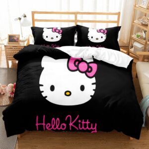 3-in-1 Cartoon Themed Kids Duvet Cover Set 5x6 – Duvet Cover & 2 Pillowcases Children's Bedding Set