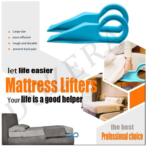 19 Mattress Elevator Lifter – Ergonomic Mattress Lifting Tool for Easy Bed Making & Bedding Tucking
