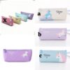 Unicorn Pencil Pouch – High Quality PU Leather School Pencil Case for Kids Stationery Storage