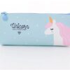 Unicorn Pencil Pouch – High Quality PU Leather School Pencil Case for Kids Stationery Storage