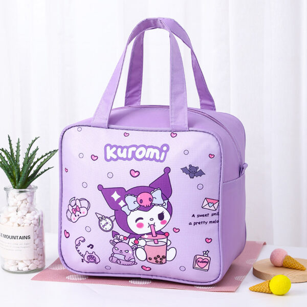 Cartoon Themed Insulated Lunch Bag – Thermal Food Storage Bag for Kids & Adults (Daily Use)