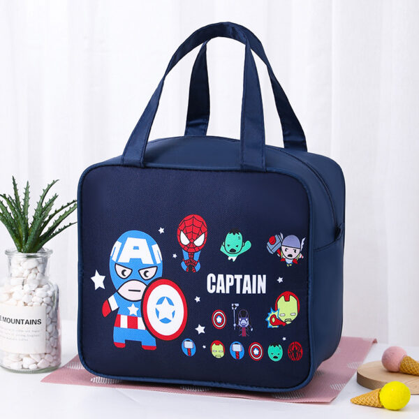 Cartoon Themed Insulated Lunch Bag – Thermal Food Storage Bag for Kids & Adults (Daily Use)