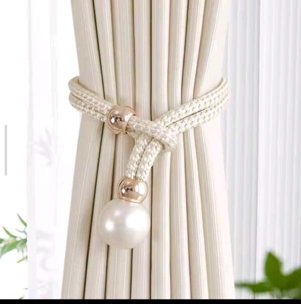 10`6 Elegant Curtain Holders – Decorative Curtain Tiebacks (Pair of 2 Pieces)