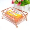 Chrome Plated Soap Dish Holder – Large Bathroom & Bathtub Soap Storage Rack